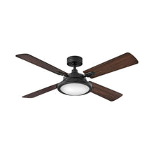 Load image into Gallery viewer, Collier LED Ceiling Fan in Matte Black.
