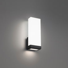 Load image into Gallery viewer, Coltrane LED Wall Light in Black (3000K).
