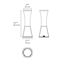 Load image into Gallery viewer, Come Together LED Table Tamp - line drawing.
