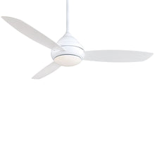 Load image into Gallery viewer, Concept I LED Outdoor Ceiling Fan in White / White Opal/Large.
