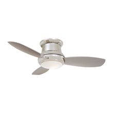 Load image into Gallery viewer, Concept II LED Ceiling Fan in Polished Nickel/Small.
