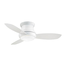 Load image into Gallery viewer, Concept II LED Ceiling Fan in White/Small.
