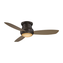 Load image into Gallery viewer, Concept II LED Outdoor Ceiling Fan in Oil Rubbed Bronze / Pietra.
