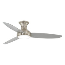 Load image into Gallery viewer, Concept III LED Ceiling Fan in Brushed Nickel.
