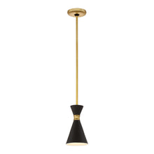 Load image into Gallery viewer, Conic Mini Pendant Light in Honey Gold.
