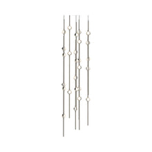 Load image into Gallery viewer, Constellation® Andromeda Round LED Pendant Light in Satin Nickel/Clear (26-Light).
