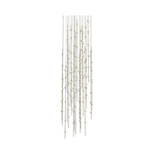 Load image into Gallery viewer, Constellation® Andromeda Round LED Pendant Light in Satin Nickel/Clear (156-Light).
