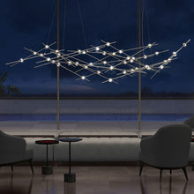 Load image into Gallery viewer, Constellation® Ursa Major LED Pendant Light in living room.
