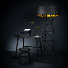 Load image into Gallery viewer, Construction Floor Lamp in exhibition.
