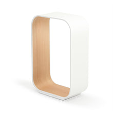 Load image into Gallery viewer, Contour LED Table Lamp in White/Pear/Small.
