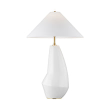 Load image into Gallery viewer, Contour LED Tall Table Lamp in Detail.
