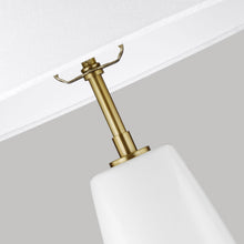 Load image into Gallery viewer, Contour LED Tall Table Lamp Detail.
