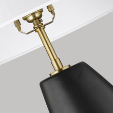 Load image into Gallery viewer, Contour LED Tall Table Lamp Detail.
