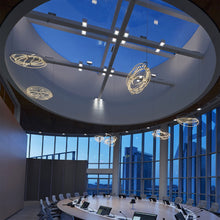 Load image into Gallery viewer, Copernico LED Suspension Light in office.
