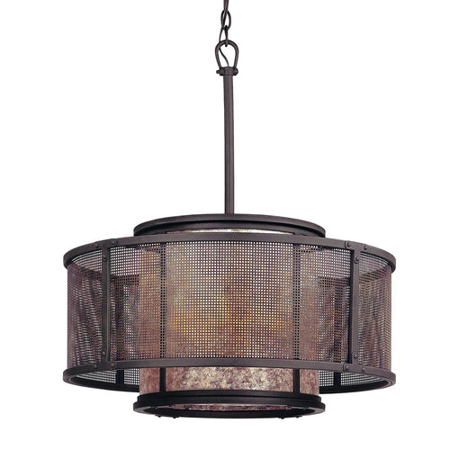 Copper Mountain Chandelier.