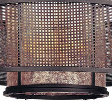 Load image into Gallery viewer, Copper Mountain Chandelier in Detail.
