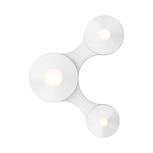 Load image into Gallery viewer, Coral Surface™ LED Flush Mount Ceiling Light in Satin White.
