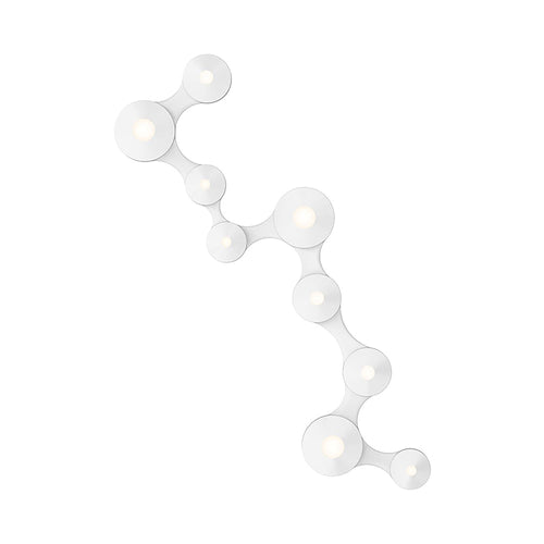 Coral Surface™ Luminaire LED Flush Mount Ceiling Light in Satin White/3-Light.