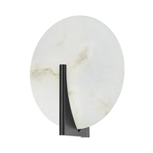Load image into Gallery viewer, Asteria LED Wall Light in Black Brass (1-Light).
