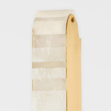Load image into Gallery viewer, Budapest LED Wall Light in Detail.
