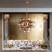 Load image into Gallery viewer, Kyoto Chandelier in kitchen.
