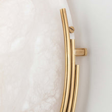 Load image into Gallery viewer, Lapis LED Bath Wall Light in Detail.
