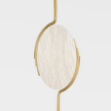 Load image into Gallery viewer, Lapis LED Bath Wall Light in Detail.
