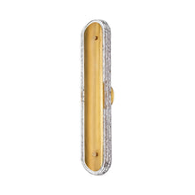 Load image into Gallery viewer, Macau LED Wall Light in Vintage Brass (Large).
