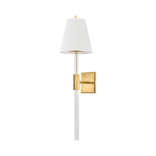 Load image into Gallery viewer, Martina Wall Light in Vintage Brass.

