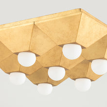 Load image into Gallery viewer, Max Flush Mount Ceiling Light in Detail.
