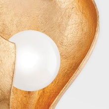 Load image into Gallery viewer, Moonstone LED Bath Wall Light in Detail.
