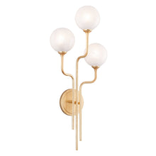 Load image into Gallery viewer, Onyx Bath Wall Light in 3-Light.

