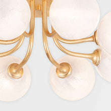 Load image into Gallery viewer, Onyx Semi Flush Mount Ceiling Light in Detail.
