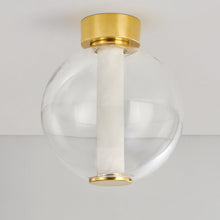 Load image into Gallery viewer, Pietra LED Flush Mount Ceiling Light in Detail.
