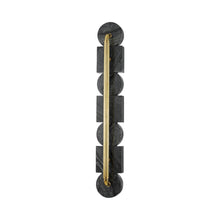 Load image into Gallery viewer, Sena LED Wall Light in Vintage Brass (Large).
