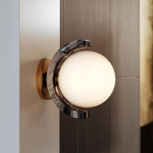 Load image into Gallery viewer, Zurich LED Wall Light in Detail.
