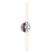 Load image into Gallery viewer, Cornwall Bath Wall Light in 2-Light/Polished Nickel.
