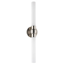 Load image into Gallery viewer, Cornwall Bath Wall Light in 2-Light/Satin Nickel.
