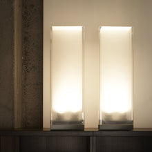 Load image into Gallery viewer, Cortina Table Lamp in living room.

