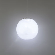 Load image into Gallery viewer, Cosmic Crystal LED Pendant Light in Detail.
