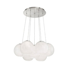 Load image into Gallery viewer, Cosmic Crystal Multi-Light LED Pendant Light (7-Light).
