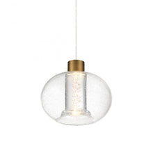 Load image into Gallery viewer, Crater LED Mini Pendant Light in Detail.
