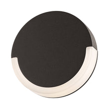 Load image into Gallery viewer, CRCL Outdoor LED Wall Light in Textured Bronze.
