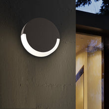 Load image into Gallery viewer, CRCL Outdoor LED Wall Light in outdoor.

