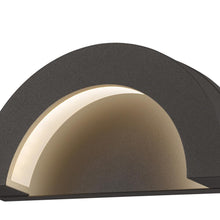 Load image into Gallery viewer, Crest Outdoor LED Wall Light in Detail.

