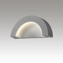 Load image into Gallery viewer, Crest Outdoor LED Wall Light in Detail.
