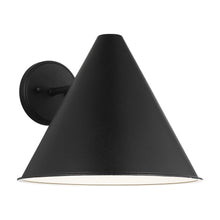 Load image into Gallery viewer, Crittenden Outdoor Wall Light in Large/Black.
