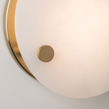 Load image into Gallery viewer, Croton LED Flush Mount Ceiling Light in Detail.
