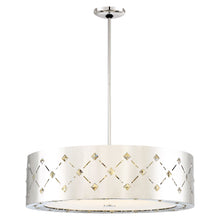 Load image into Gallery viewer, Crowned LED Pendant Light in Large.
