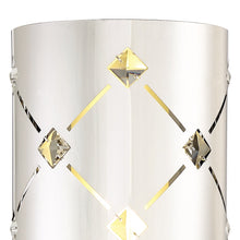 Load image into Gallery viewer, Crowned Outdoor LED Wall Light Detail.
